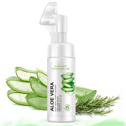 Пенка для умывания HCHANA Aloe Massage Cleansing Hydrating Moisturizing Nourishing Facial Cleanser 120мл