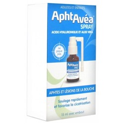 AphtAv?a Acide Hyaluronique Et Aloe Vera Spray 15 ml