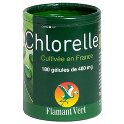 Flamant Vert Chlorelle 180 G?lules de 400 mg