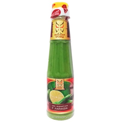 Зеленый соус чили с лаймом «Мастер Шифу», 200 г