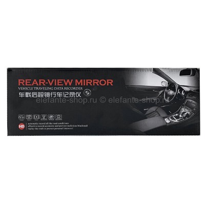 Зеркало-видеорегистратор с 1 камерой Rear-View Mirror Vehicle Traveling Data Recording (15)