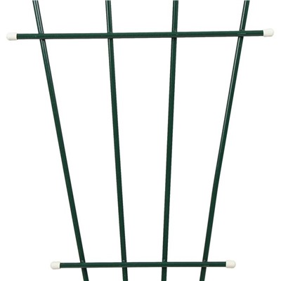 Шпалера, 180 × 61 × 1 см, металл, зелёная