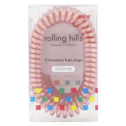 Rolling Hills 5 ?lastiques Cheveux Sans Traces Fins