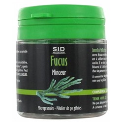 S.I.D Nutrition Minceur Fucus 30 G?lules