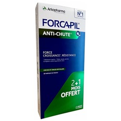 Arkopharma Forcapil Anti-Chute Lot de 3 x 30 Comprim?s
