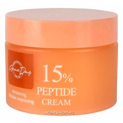 Крем для лица с пептидами Peptide 15% Cream Grace Day, Корея, 50 мл Акция