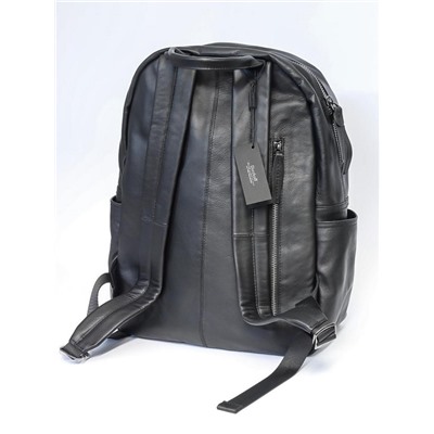 Рюкзак кожаный Dierhoff ДМ 1003/Блек