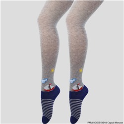 Колготки детские Para Socks (K1D15) серый меланж