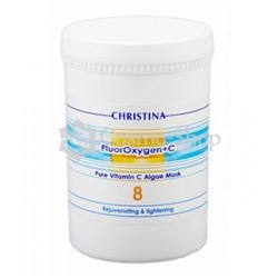 Christina FluorOxygen+C Pure Vitamin C Algae Mask (Step 8)/ Водорослевая маска с витамином С и экстрактом ацеролы (шаг 8)  500 мл