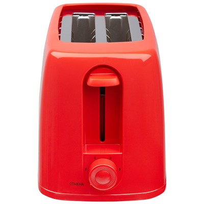 Тостер HomeStar HS-1015, цвет: красный, 650 Вт