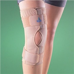 Бандаж на коленный сустав (наколенник) разъемный, полужесткий 2032, OPPO