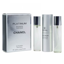 Chanel Platinum Egoiste. 3*20 ml