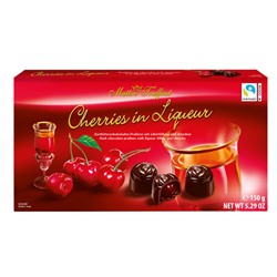Шоколадные конфеты Maitre Truffout Cherries in Liqueur (Вишня в ликёре) 150 гр