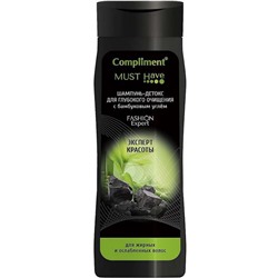 Compliment MUST HAVE Шампунь-детокс  для жирных и ослабленных волос, 250 ml