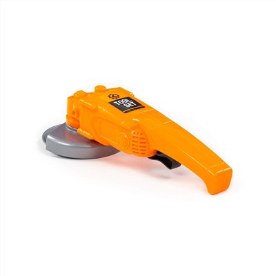 323054 Полесье Шлифовальная машинка игрушечная (оранжевая) (в коробке)