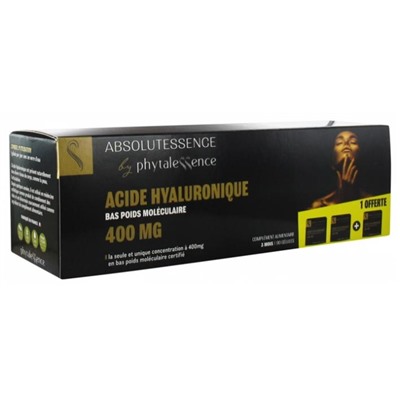 Phytalessence Acide Hyaluronique 400 mg Lot de 3 x 30 G?lules