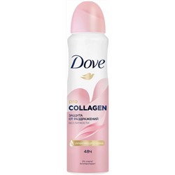 Антиперспирант дезодорант Dove защита от раздражений без липкости с Pro-collagen комплекс спрей 150 мл