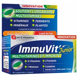 Fort? Pharma ImmuVit  Junior 30 Comprim?s ? Croquer