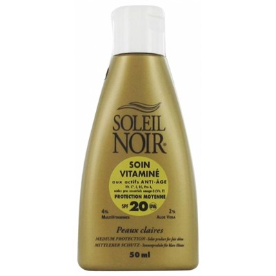 Soleil Noir Soin Vitamin? SPF20 50 ml