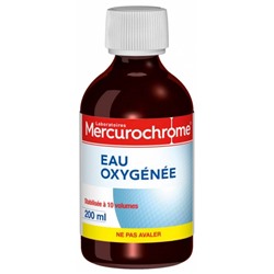 Mercurochrome Eau Oxyg?n?e 10 Volumes 200 ml