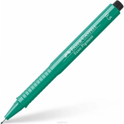 Капиллярные ручки Ecco Pigment, зеленый, 0,5 мм, в картонной коробке, 10 шт