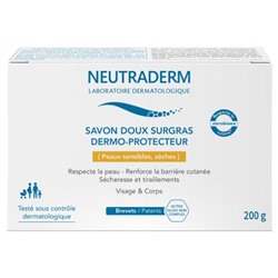 Neutraderm Savon Doux Surgras Dermo-Protecteur 200 g