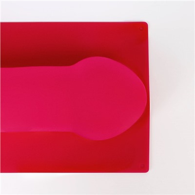 Форма для выпекания XXL, силикон, 28 см, цвет розовый 18+