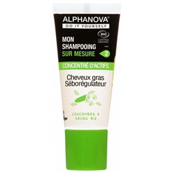 Alphanova DIY Mon Shampoing Sur Mesure Concentr? d Actifs Cheveux Gras S?bor?gulateur Bio 20 ml