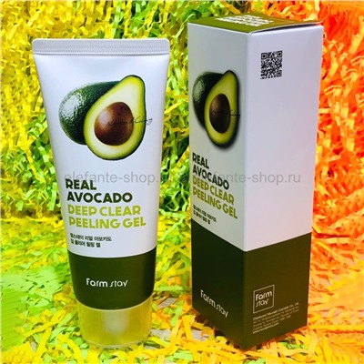 Пилинг-гель Farmstay Real Avocado Deep Clear Peeling Gel 100ml (125)