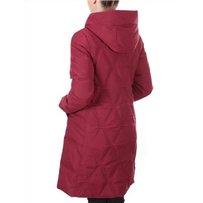 2158 VINOUS Пальто зимнее облегченное  женское YINGPENG (150 гр. холлофайбер)