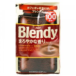 Растворимый кофе Mild Blendy AGF, Япония, 200 гРаспродажа