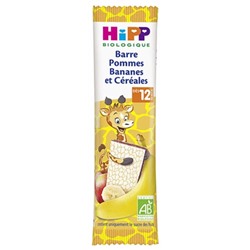 HiPP Barre Pommes Bananes et C?r?ales d?s 12 Mois Bio 25 g