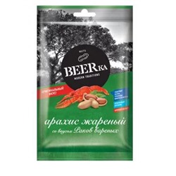 «Beerka», арахис жареный со вкусом варёных раков, 90 гр