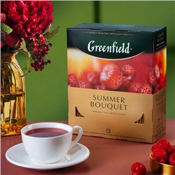 Чай в пакетиках Greenfield Summer Bouquet, 100шт