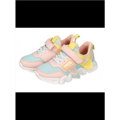 Кроссовки для девочки Nordman Jump 2-2022-R01 розовый/зеленый (28-31)