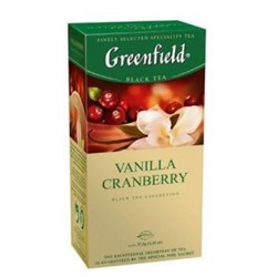 Чай черный Гринфилд Vanilla Cranberry 1.5/25пак.