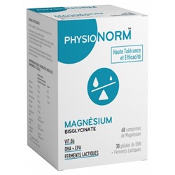 Laboratoire Immubio Physionorm Magn?sium 60 Comprim?s + 30 G?lules