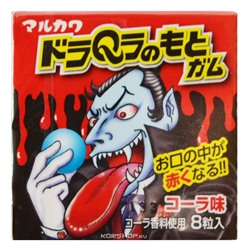 Жевательная резинка Дракула со вкусом колы Marukawa, Япония, 11,1 г Акция