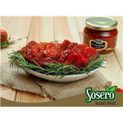 Вяленые помидоры со специями и с чесноком: "Sosero " Турция В таре 300гр
