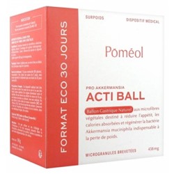 Pom?ol Acti Ball Pro Akkermansia 180 G?lules Format Eco 30 Jours