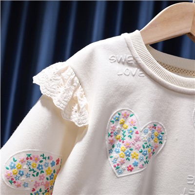 Пуловер детский арт КД75, цвет:3166 розовый