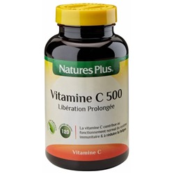 Natures Plus Vitamine C 500 Lib?ration Prolong?e 120 Comprim?s S?cables