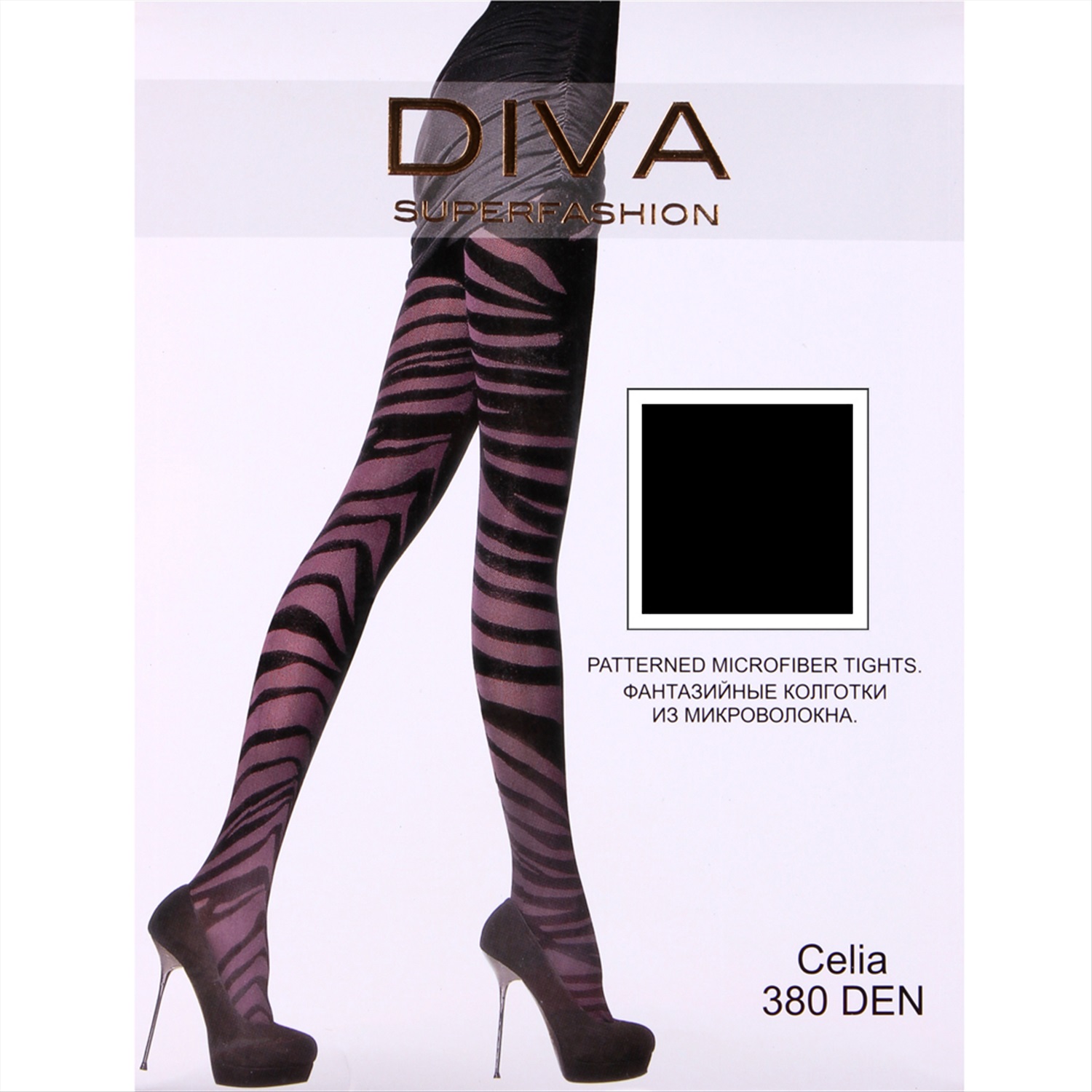 Diva Superfashion Black free Size 40/380