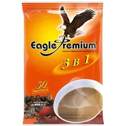 Кофе растворимый MacCoffee Eagle Premium 3в1 (упаковка 50шт)