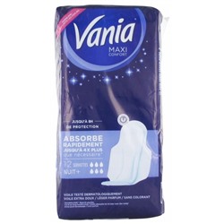 Vania Maxi Confort Nuit+ 12 Serviettes