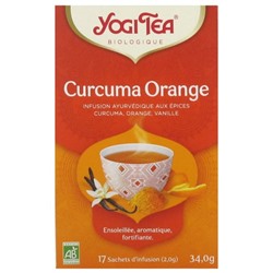 Yogi Tea Curcuma Orange Bio 17 Sachets