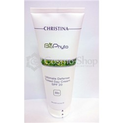 Christina BioPhyto UltimateDefense Tinted Day Cream SPF 20 (8b) / Дневной крем «Абсолютная защита» с тоном 250мл