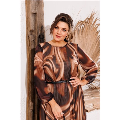 Romanovich Style 1-2607 коричневый, Платье
