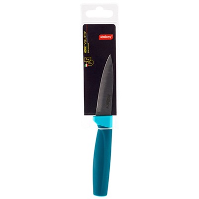 Нож с рукояткой софт-тач VELUTTO MAL-04VEL для овощей, 8,5 см