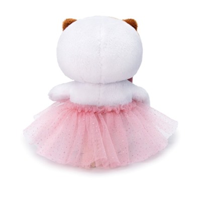Мягкая игрушка «Кошечка Ли-Ли baby» в юбке с блестками, 20 см